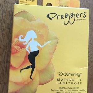 Plus size maternity compression hose